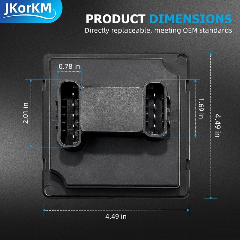 JkorkM 16523917 Headlight Control Module Compatible with Corvette 1997-2004 C5 OEM 16505400 16505538 - Image 4